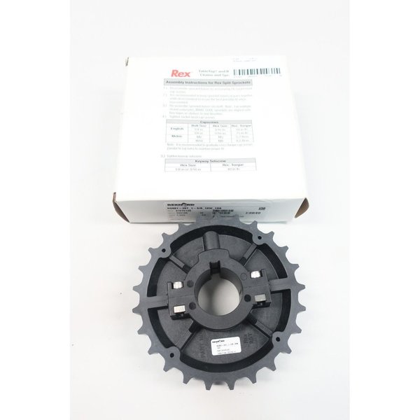 Rexnord Ns881-25T-1-5/8-1Kw-1Ss 25T 1-5/8In Single Conveyor Sprocket NS881-25T-1-5/8-1KW-1SS